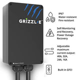 Grizzl-E Smart EV Charger, 16/24/32/40 Amp, 24' Cable